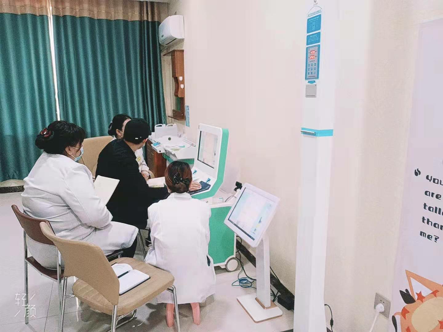 新疆儿童综合素质测试仪厂家在新疆喀什市普惠健康体检中心成功安装设备